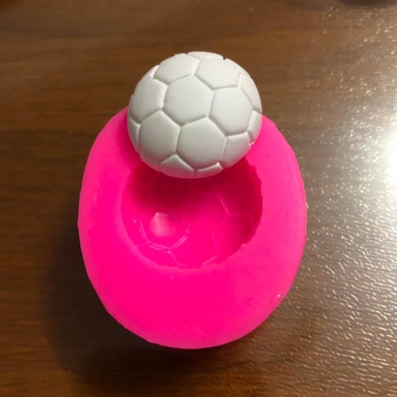 Футбол Форма силиконовые формы мини 3D Баскетбол вечерние Fondant (сахарная) Торт