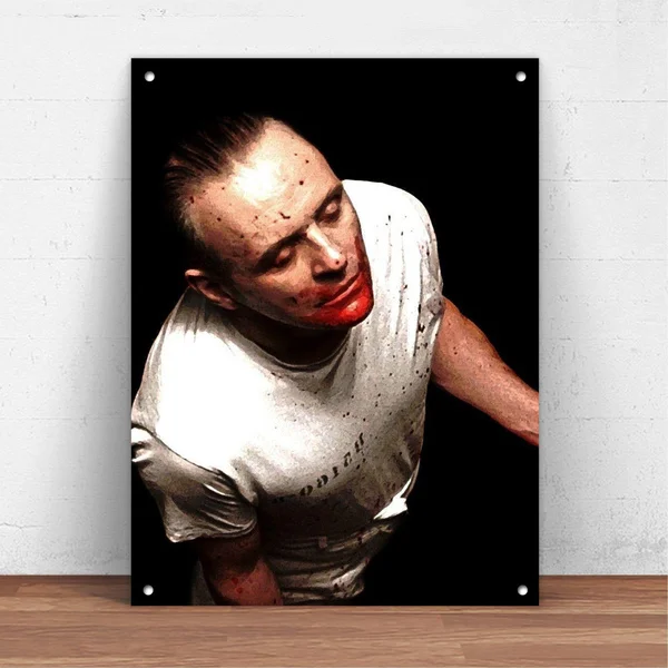 Ганнибал ужасный стиль металлический жестяной знак Настенный декор модный