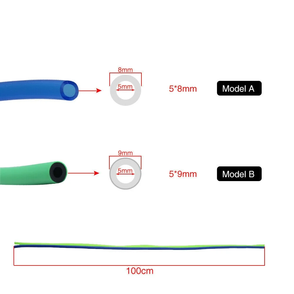 

1 м Мотоциклетный топливный шланг для мотокросса топливная линия бензиновая труба 6 цветов