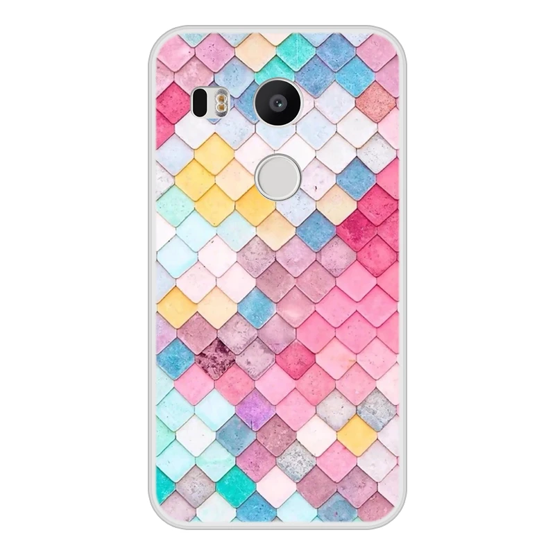 Case for Google Nexus 5x Soft Silicone TPU Chic Patterned Print Cover Phone In Stock |