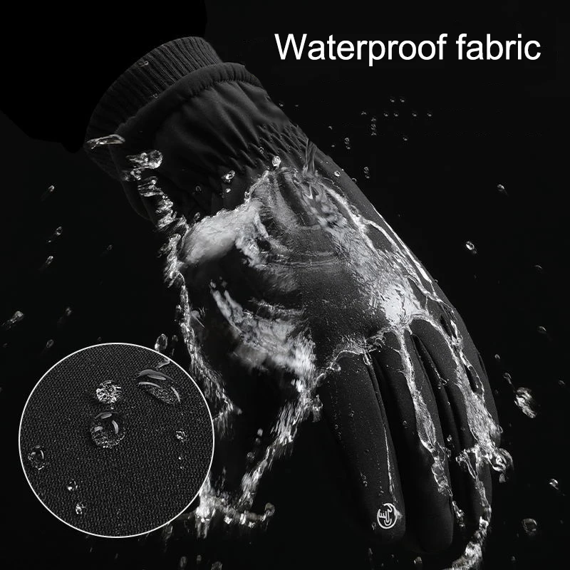 

NEW Waterproof Winter Warm Gloves Snow Ski Gloves Snowboard Gloves Motorcycle Riding Winter Touch Screen Gloves for Men