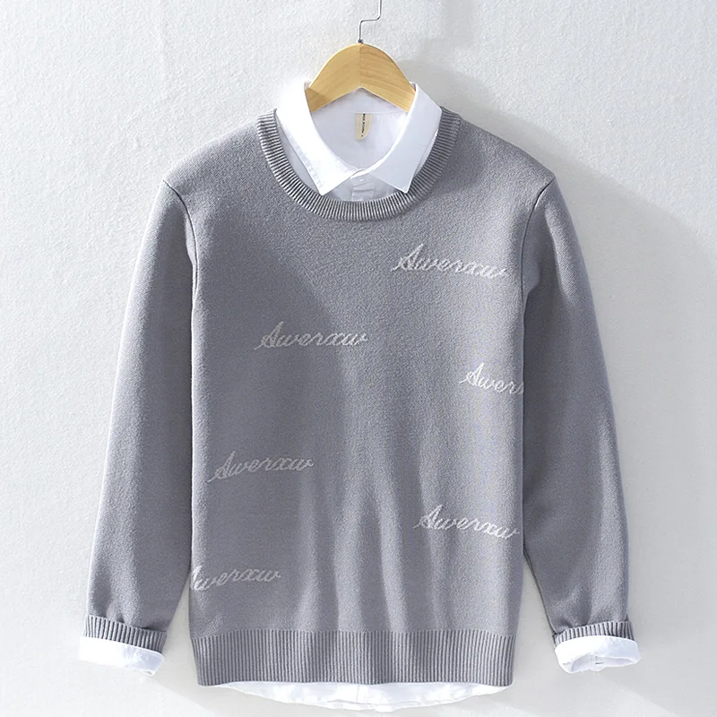 

Утепленный бархатный теплый зимний свитер, мужские брендовые модные свитера для мужчин, повседневный удобный мужской свитер