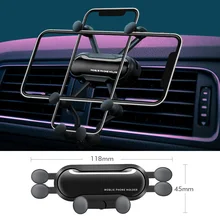 Car phone Holder Auto shrink Gravity Car Holder For Phone in Car Air Vent Mount Mobile Phone Holder GPS Stand For All Phones