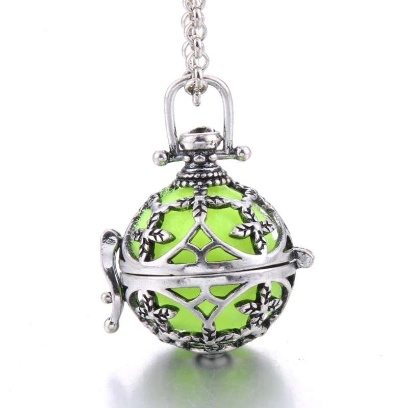 Популярное новое ожерелье с диффузором в форме сердца и кота Ожерелье из бусин