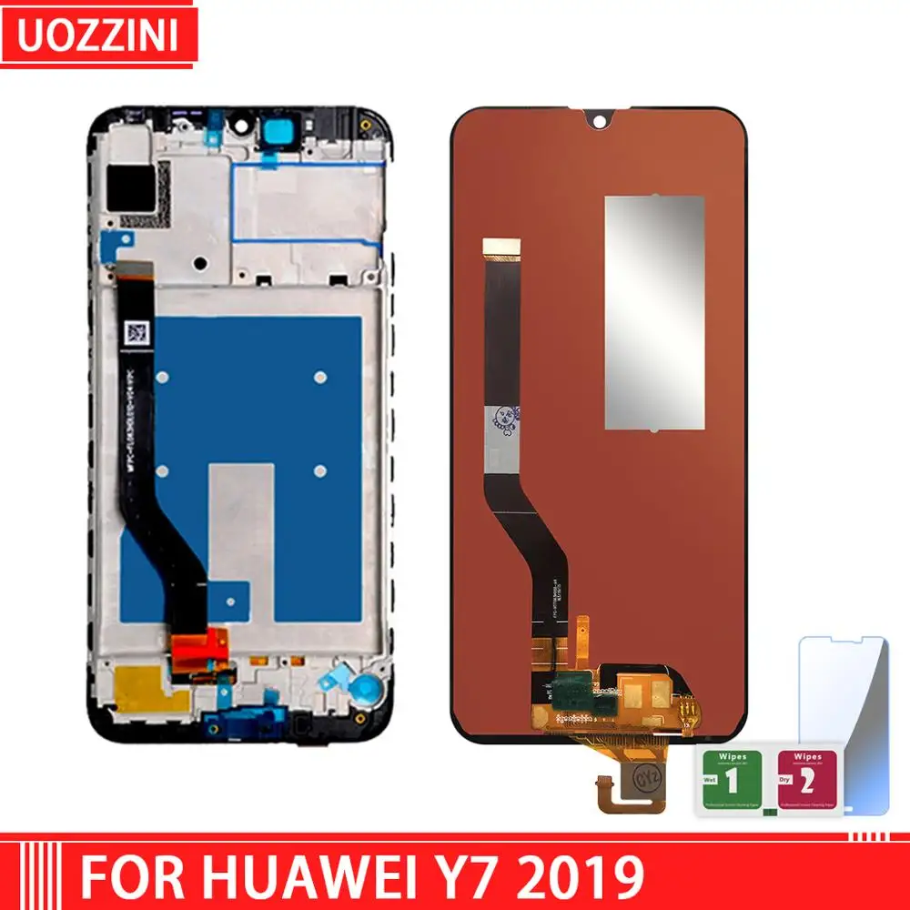 Жк дисплей с сенсорным экраном в сборе для Huawei Y7 2019 жк рамкой Prime 2019|Экраны