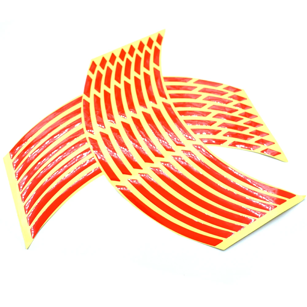 Универсальный Автомобиль Мотоцикл шины стикеры Светоотражающие полоска