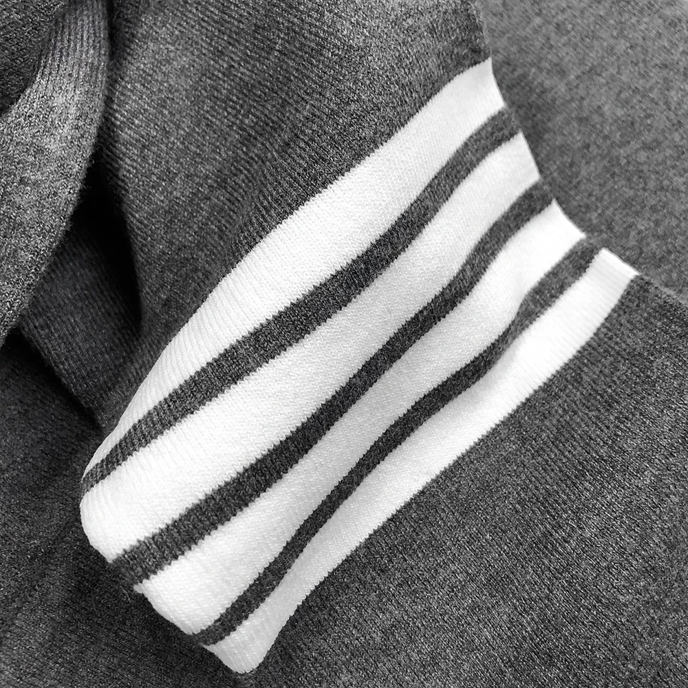 Cashmere Blend Knitted Warm Winter Hight Waist Stripe Long Inner pants Super Warm