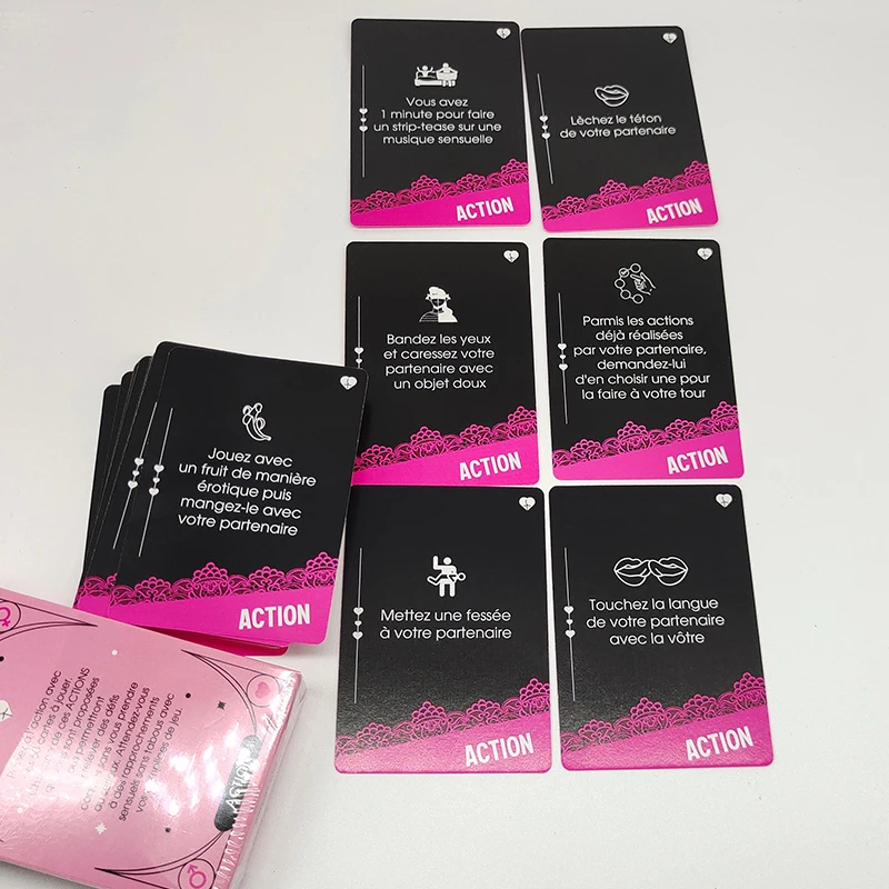 50 Cartes правда или осмеливание сексуальная игра для взрослых набор игровых карт Ou