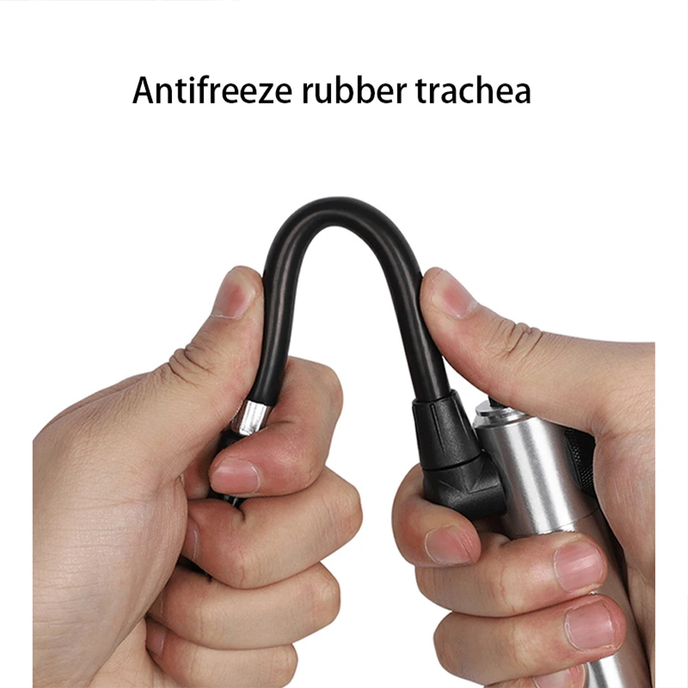 Велосипедный воздушный насос 300 фунтов/кв. дюйм для шин из алюминиевого сплава