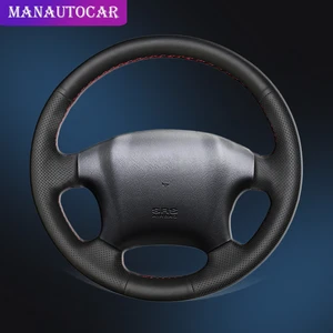 Car Braid On The Steering Wheel Cover for Hyundai Tucson 2005 2006 2007 2008 2009 2006-2014 Auto Car-styling Interior Accessorie