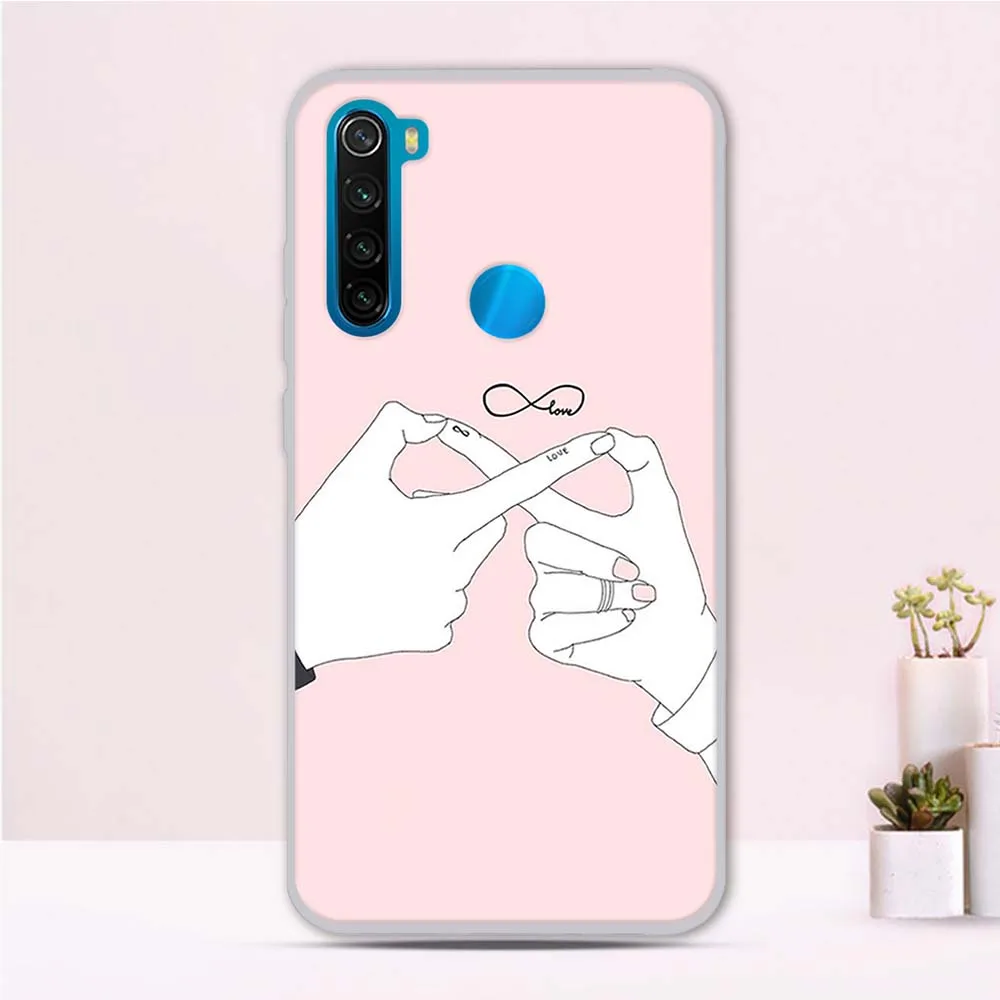 Чехол для Xiaomi Redmi Note 8 Силиконовый ТПУ чехол с принтом Pro чехлы телефонов