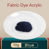 10g blue fabric dyeing pigment acrylic paint dye dyestuff blue color for cotton nylon silk clothes dye
