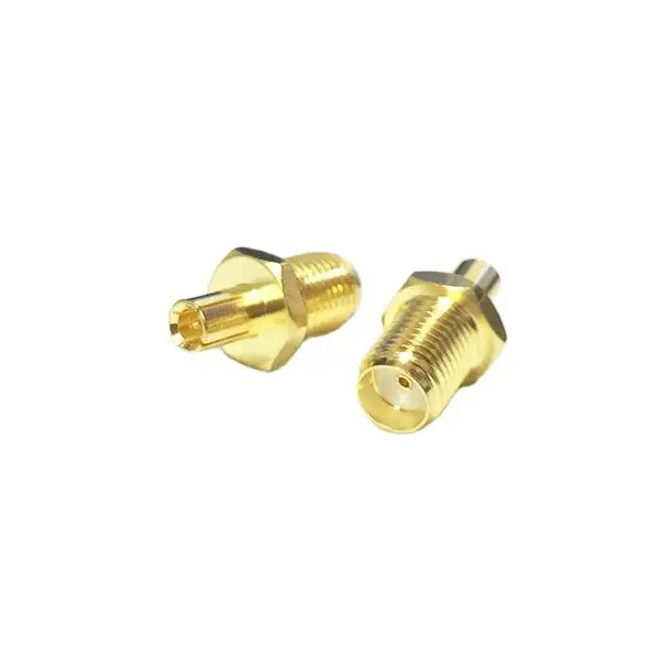 Lots of 10pcs SMA Female to TS9 Male Connector RF Adapter Straight Goldplated for 3G USB Modem Wholesale Price
