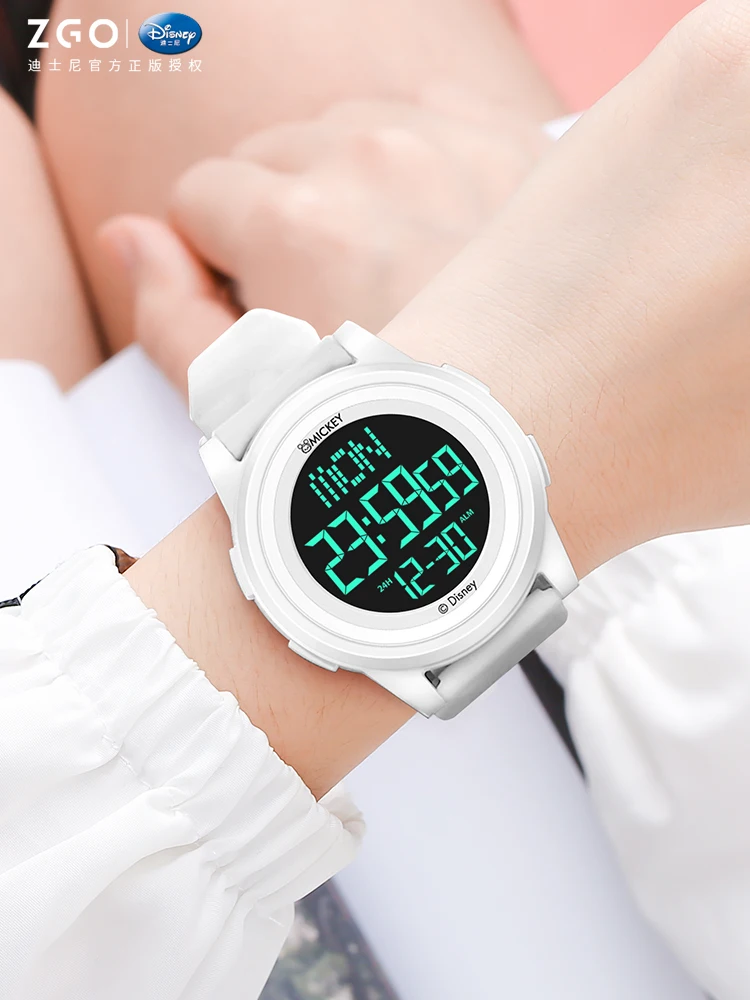 

Часы наручные Disney, спортивные цифровые электронные часы для школьников и студентов