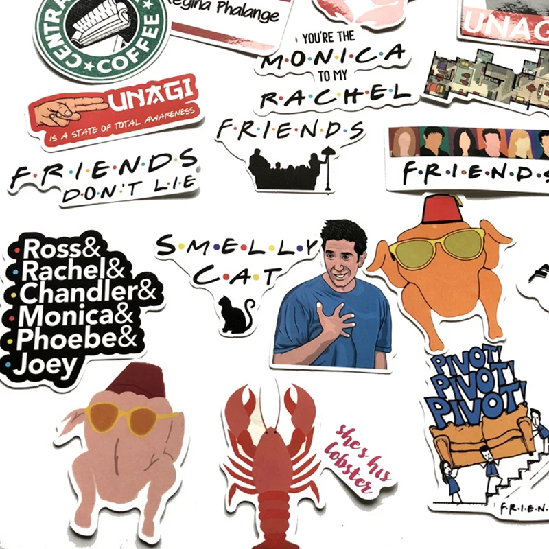 Друзья ТВ-шоу поклонники подарок украшение наклейка для сделай сам скрапбукинг