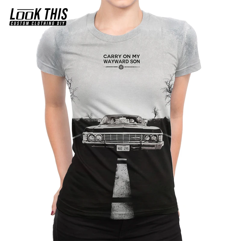 

Interesting Tv Series Supernatural 3D Print Teens T-shirt Short Sleeve Clothes Women's T-shirt Girl T-shirt Oversized T-shirt