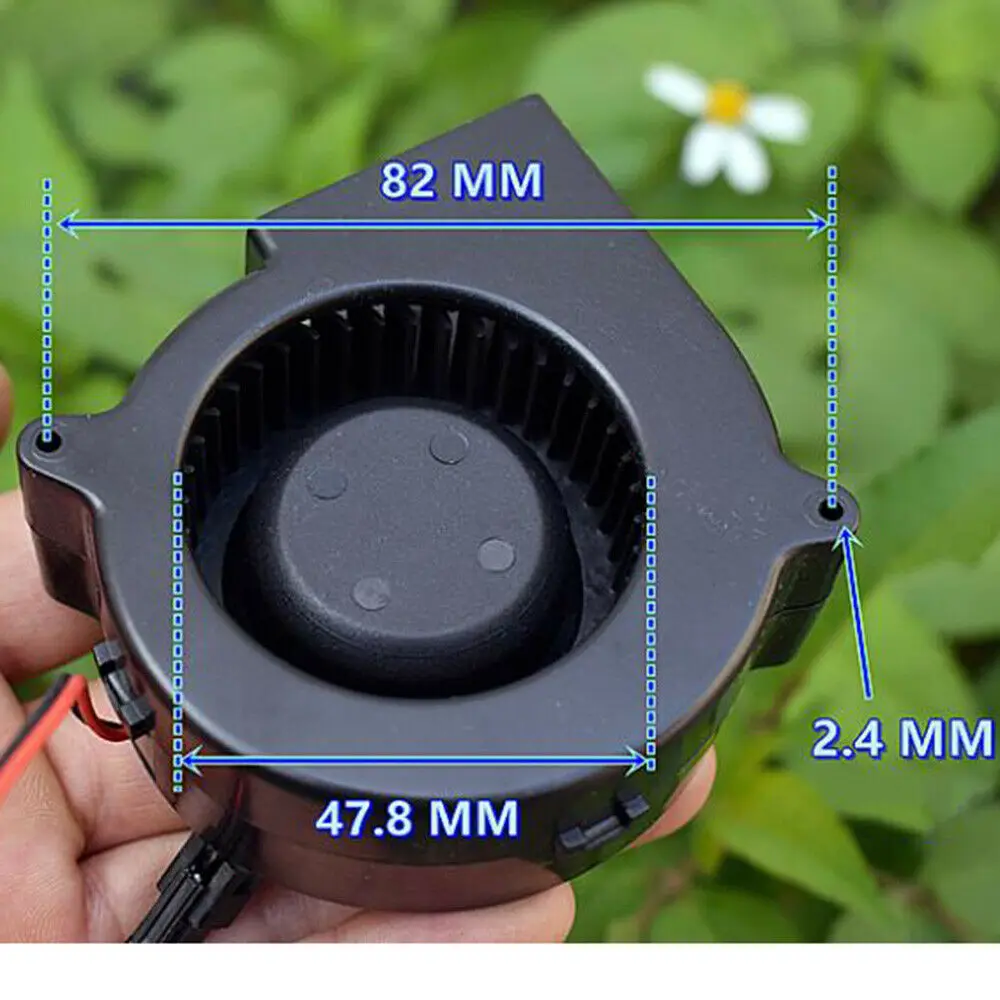 Миниатюрный бесщеточный вентилятор с большим объемом воздуха 7530 6-15 в 12 В