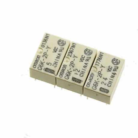 

10pcs New Relay G6k-2f-y-5vdc G6k-2f-y-12vdc G6k-2f-y-24vdc G6k2fy 12v 5v 24v Sop8 Signal Relay 8 Pin