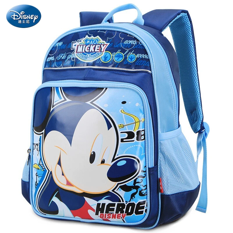 Новинка 2019 Модная студенческая сумка Disney с Микки и Минни защитный рюкзак для