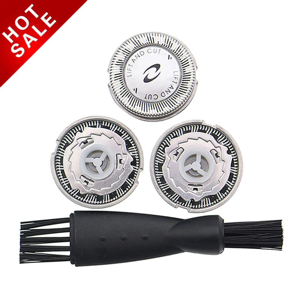 3pcs Replacement Shaver Head for Philips Norelco HQ3 HQ56 HQ55 HQ44 HQ442 HQ300 HQ916 HQ443 HQ444 HQ3405 Razor Blade parts