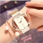Новинка 2019, модные женские часы-браслет, наручные часы с кожаным кристаллом, женские НАРЯДНЫЕ кварцевые часы zegarek damski, часы женские