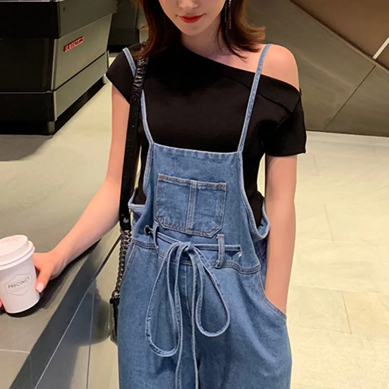 Летняя лаконичная Повседневная футболка Женская универсальная сексуальная