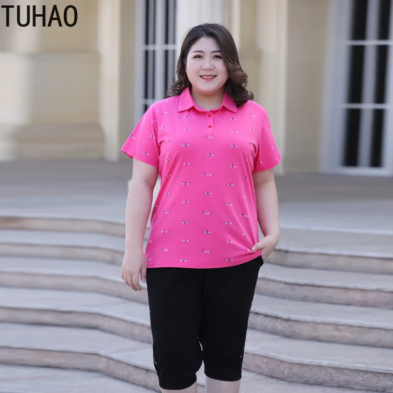 

Блузка TUHAO женская оверсайз, Повседневная Свободная рубашка, шикарный топ для мам и мам, WM32