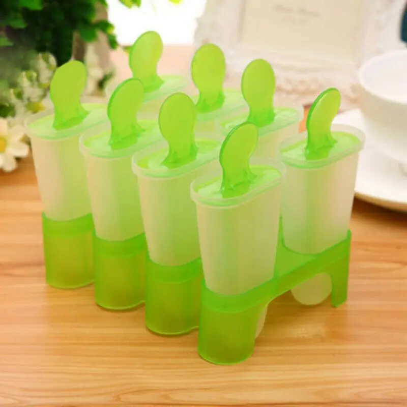 Форма для мороженого с крышкой палкой коробка Фруктового изготовления льда DIY