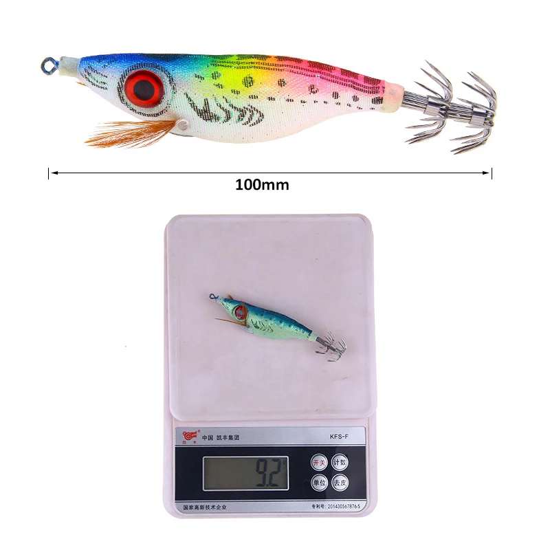 Bigeye Креветки рыболовная приманка 9 2 k/10 см Topwater пластиковые искусственные