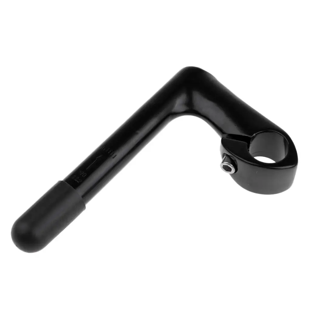 

Durable Aluminum Alloy Bike Quill Stem For Fixed Gear Bike Accessory Black