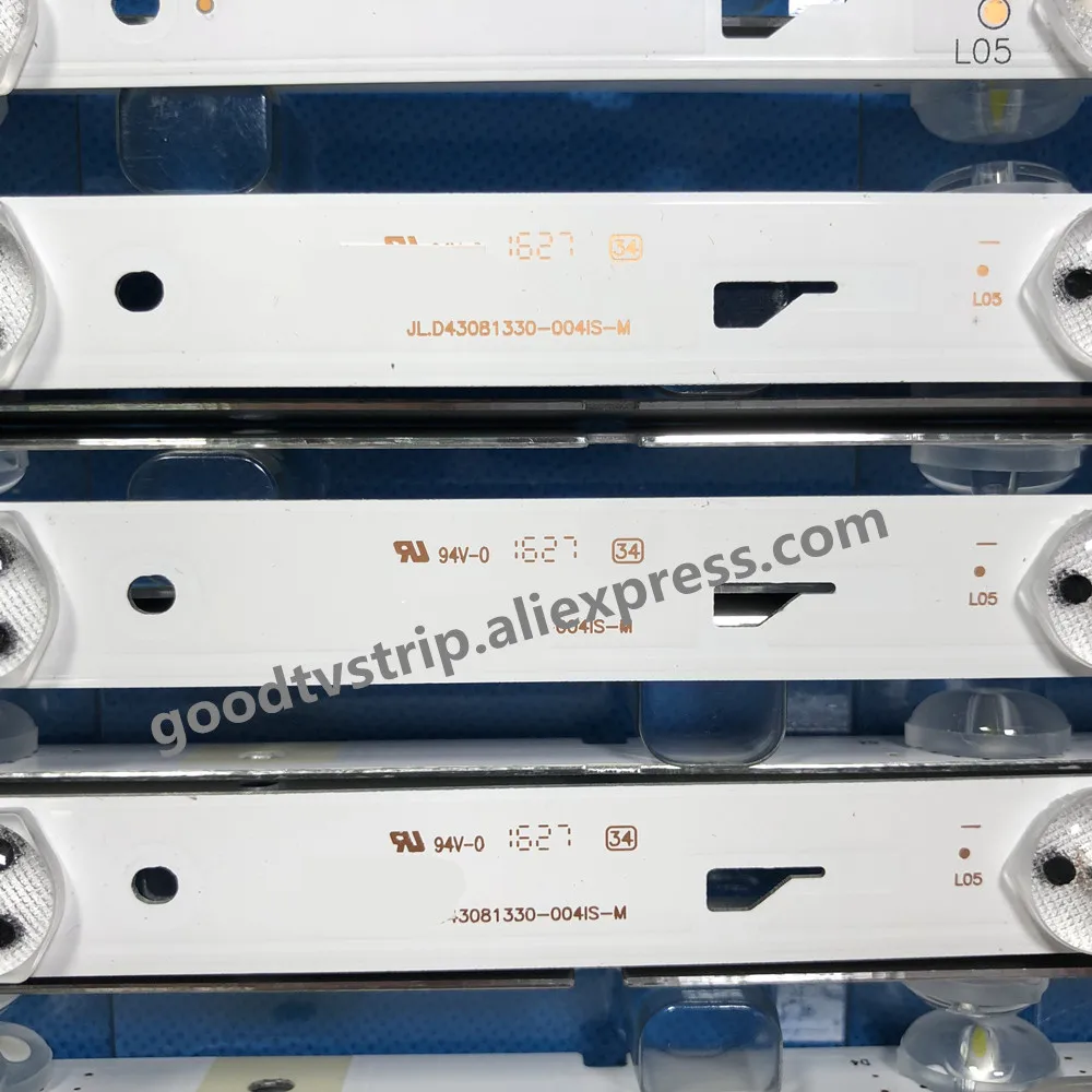 3 шт./лот для 43L1600C 2600C 43L26CMC L43E9600 JL.D43081330 140FS M E469119 8 лампы 755 мм|Светодиодные панели| |