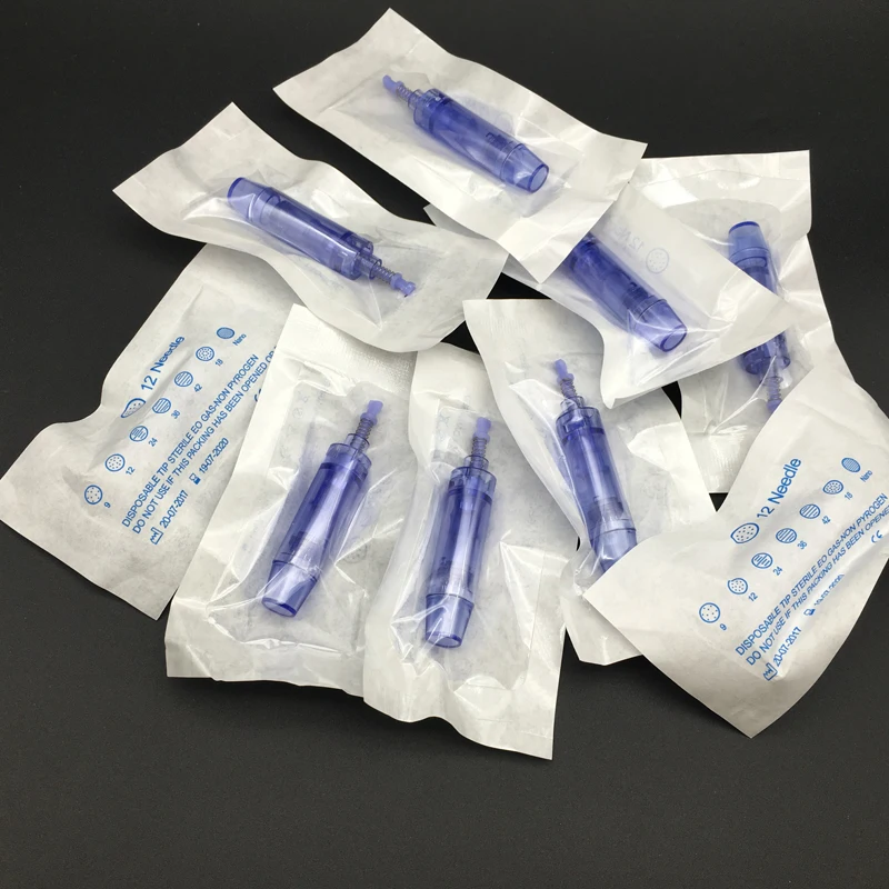 Профессиональные A1 Электрические Иглы для дермапена 10 шт. байонетный 12