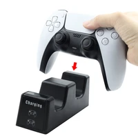 dual fast charger for ps5 wireless controller usb charging cradle dock station for sony playstation5 joystick gamepad