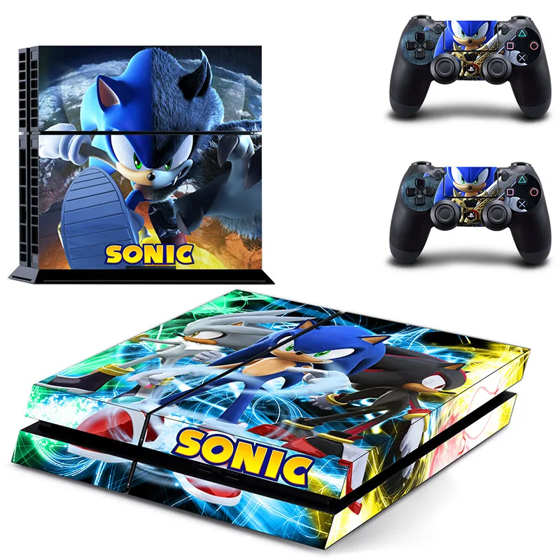 Наклейка s Sonic the Hedgehog наклейка для PS4 PS 4 игровая станция Pegatinas консоли playstation и 2