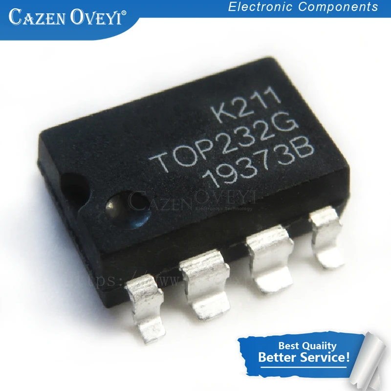 10 шт./лот TOP232PN TOP232P DIP-7 TOP232GN TOP232G SMD-7 в наличии | Электронные компоненты и