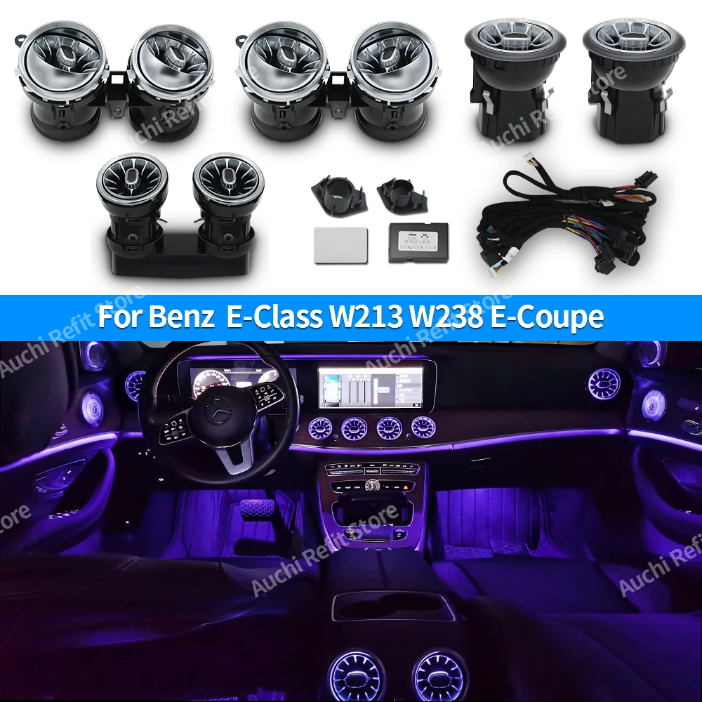 Цена Форсунка в форме турбо автомобиля, вентиляционные отверстия для кондиционера, 64 цвета, установка для освещения воздуха для Mercedes-Benz E-Klass Coupe ... Скидка Форсунка в форме турбо автомобиля, вентиляционные отверстия для кондиционера, 64 цвета, установка для освещения воздуха для Mercedes-Benz E-Klass Coupe ...