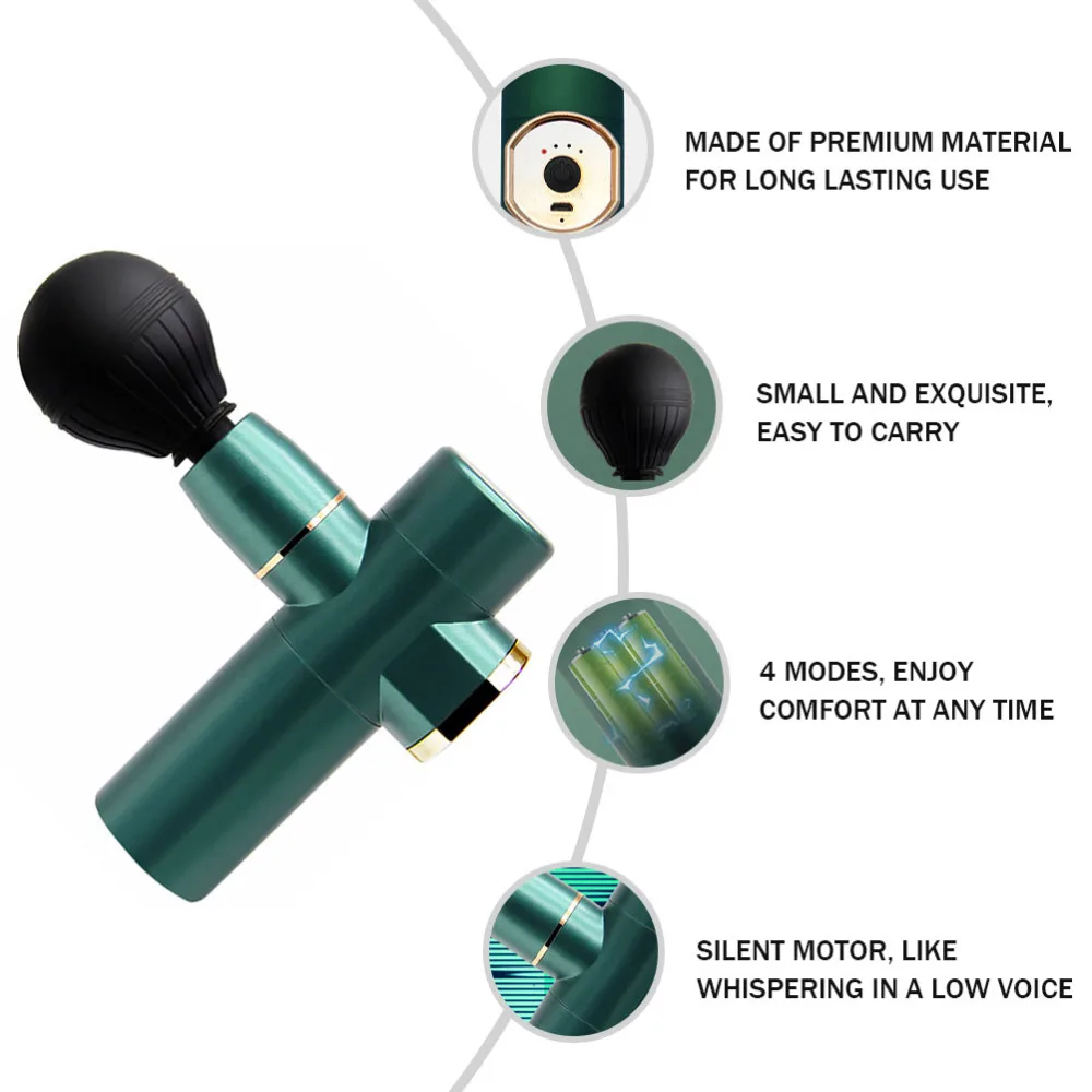 

1Pc Electric Fascia Massager Muscle Massager Fascia Body Massaging Tool