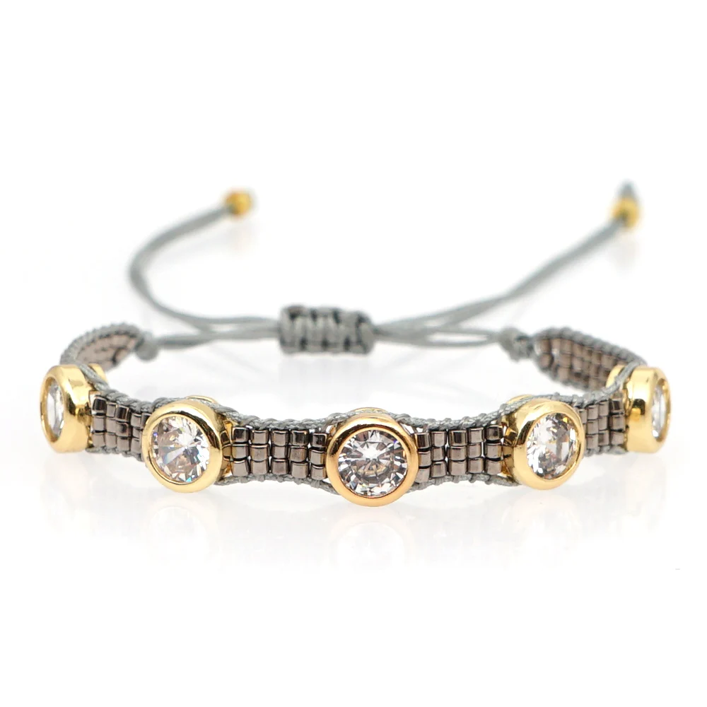 SHINUSBOHO 2020 MIYUKI браслет женский Кристалл Pulseras Mujer Moda Мексика серебряные браслеты для
