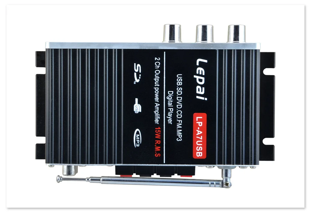 LP-A7USB мини-автомобильный усилитель домашний многофункциональный небольшой 12 В