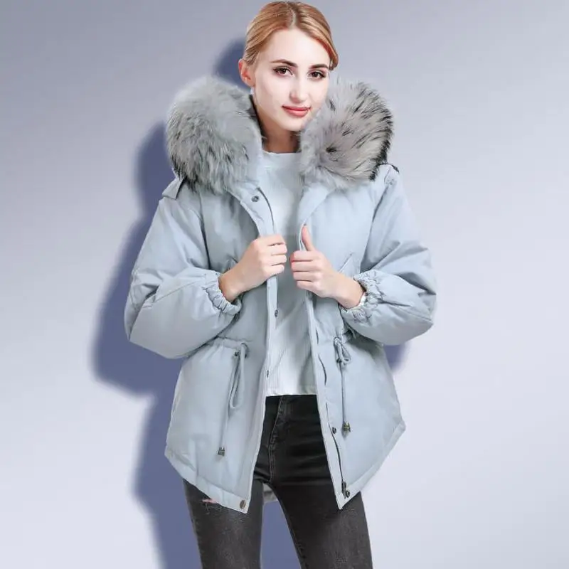 Зимняя теплая верхняя одежда Новинка 2019 года модные женские худи с капюшоном