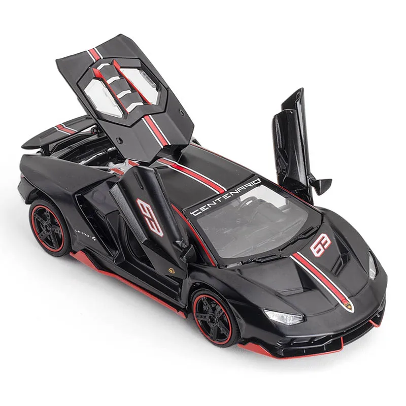 Коллекция 1/32 года модель металлического автомобиля под давлением со звуком и