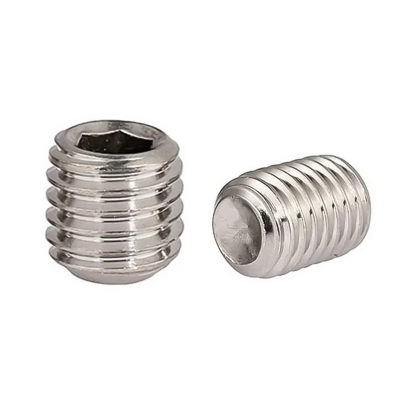 40 шт. M3/4/5/6 мм Метрическая резьба из нержавеющей стали без головок шестигранные