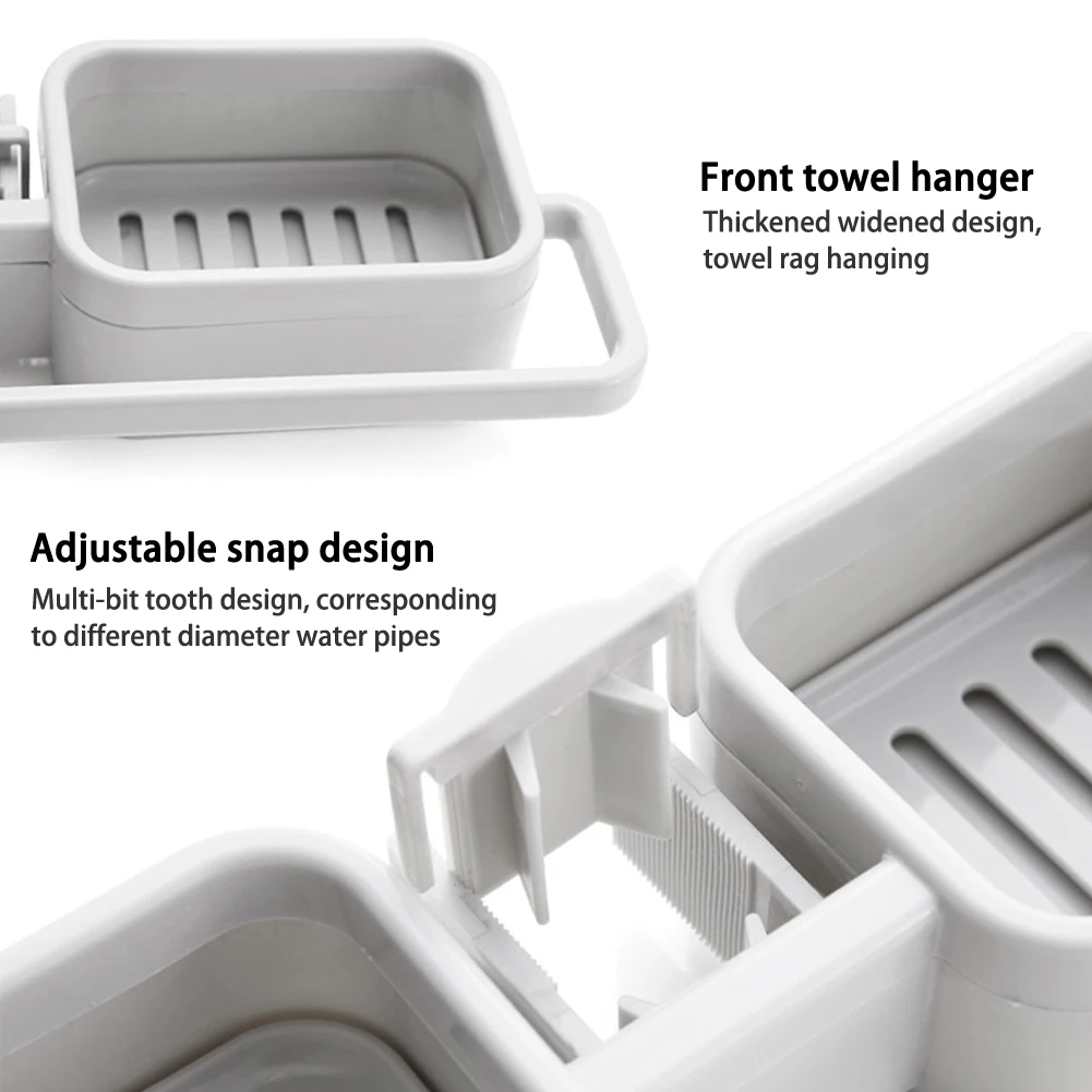 Портативная кухонная полка для слива губчатой мыльной ткани держатель губок на