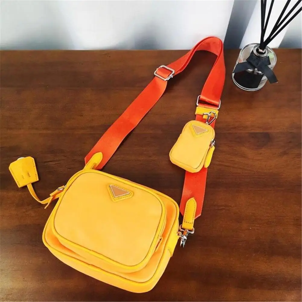 

2021 unisex parachute bag nylon canvas waterproof and wear-resistant camera lightweight fashion portable one-shoulder messenger