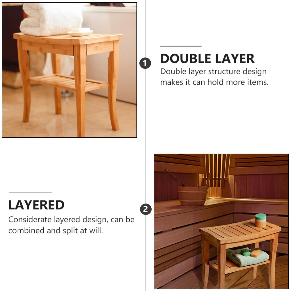 

1pc Bathroom Storage Rack Floor-standing Storage Shelf Towel Storage Rack