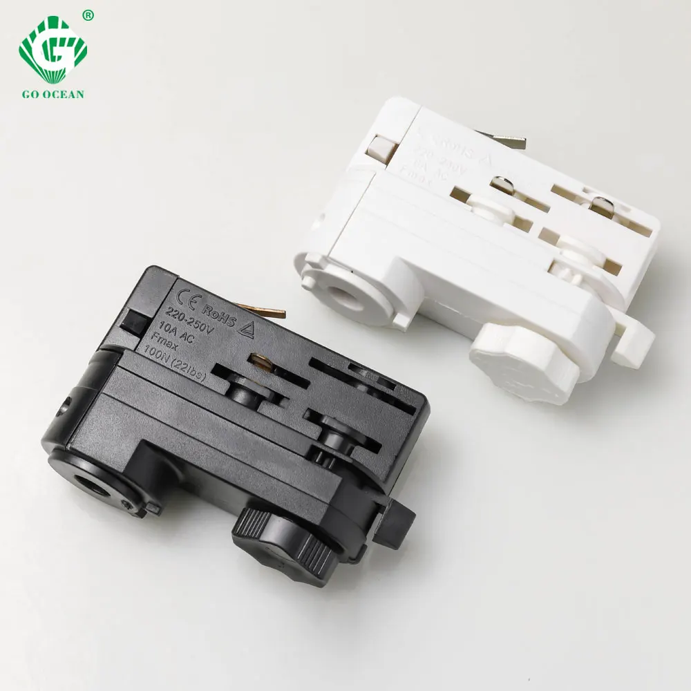 4 проводной 3 фазный светодиодный Трековый светильник линейный Точечный