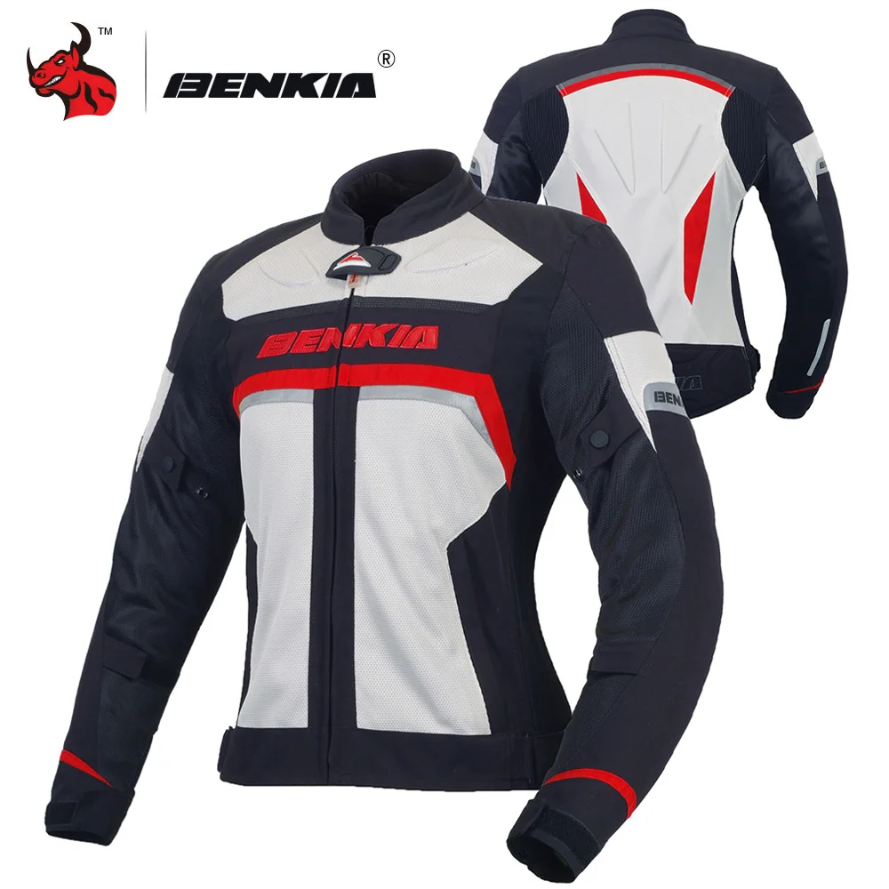 BENKIA мотоциклетная куртка Женские мотоциклетные гоночные куртки одежда для