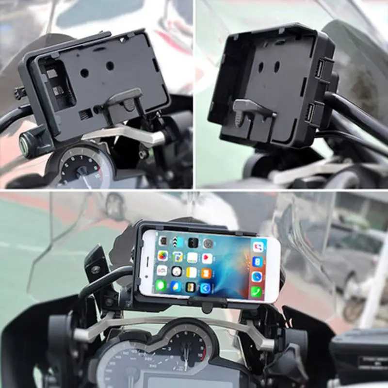 

Держатель для навигатора USB для зарядки телефона bmw R1200GS 12 мм