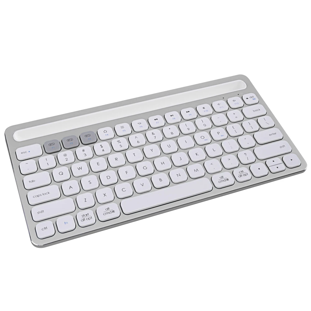 

Ультратонкая беспроводная клавиатура FD iK8500 с Bluetooth, перезаряжаемые клавиатуры со встроенным аккумулятором, эргономичный дизайн, стабильно...