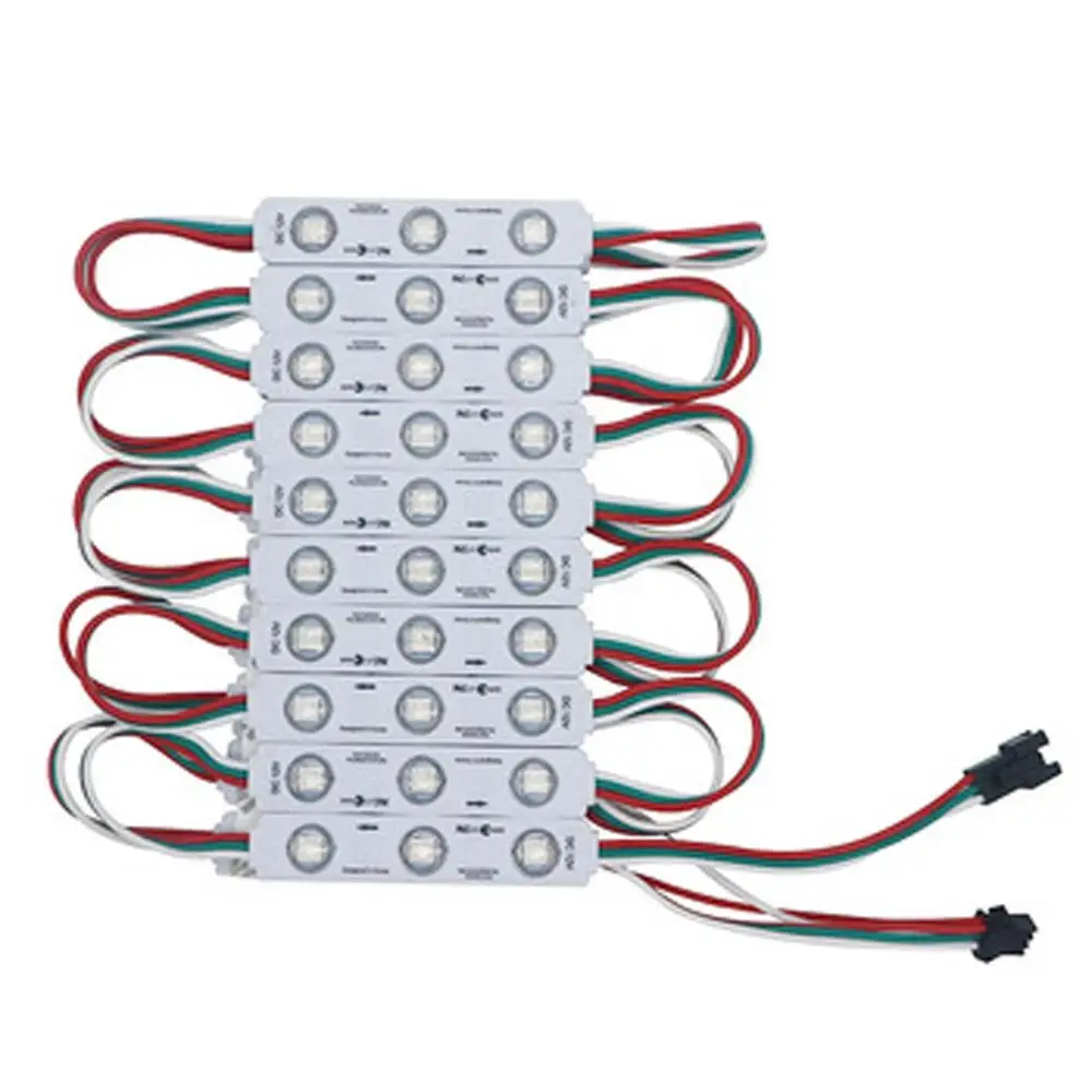Светодиодный модуль WS2811 12 В постоянного тока 2811 IC 3 светодиодных шнура SMD5050